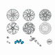 Diagram for Hyundai Tucson Lug Nuts - U8440-00501