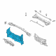 Diagram for Hyundai Ioniq Dash Panels - 64300-G7500