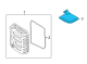 Diagram for 2018 Hyundai Sonata Hybrid Automatic Transmission Filter - 46321-3D800