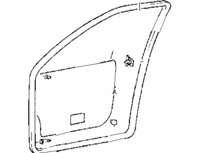 Hyundai 82140-22000 Weatherstrip Assembly-Front Door Side RH