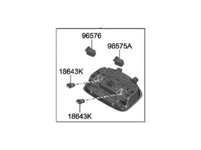 2023 Hyundai Kona N Dome Light - 92800-J9200-TRY