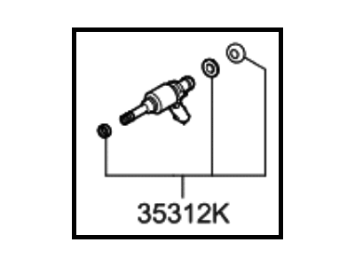 Hyundai 35310-2GGA0 Injector Assembly-Fuel