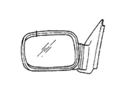 1988 Hyundai Excel Car Mirror - 87605-21150