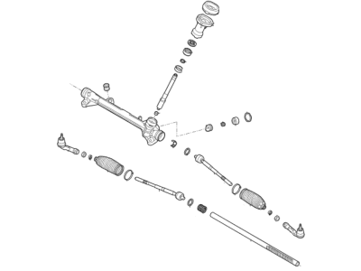 Hyundai Ioniq Rack And Pinion - 56500-G7100