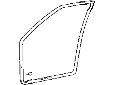 1988 Hyundai Sonata Door Seal - 82140-33010