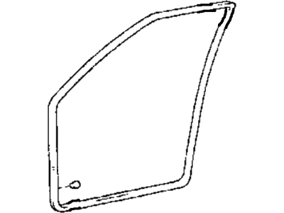 1988 Hyundai Sonata Door Seal - 82130-33010