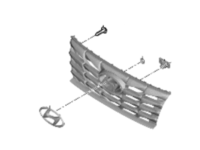 2022 Hyundai Tucson Grille - 86350-N9CA0