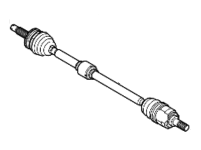 Hyundai 49500-2L111 Shaft Assembly-Drive,RH