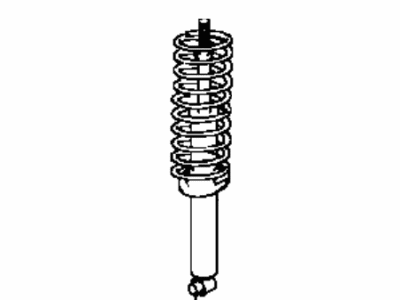 Hyundai 55311-38000 Rear Shock Absorber Assembly