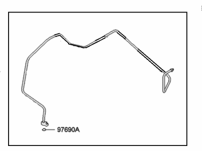 Hyundai 97767-25000 Tube-Liquid