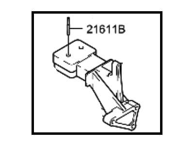 1998 Hyundai Accent Engine Mount - 21680-22011