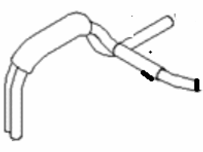 2000 Hyundai Elantra Cooling Hose - 25421-2D100