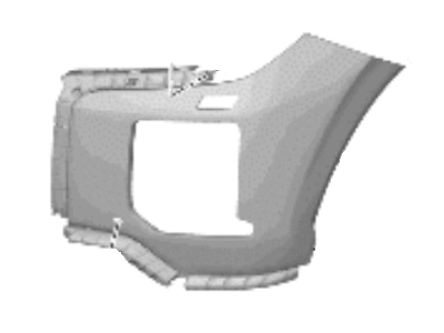 Hyundai 865F4-S8CA0 COVER-FR BUMPER,RH