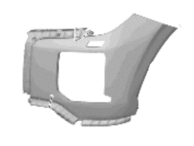 Hyundai 865F3-S8CA0 COVER-FR BUMPER,LH