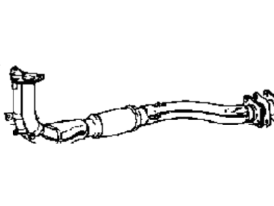 1998 Hyundai Accent Exhaust Pipe - 28610-22702