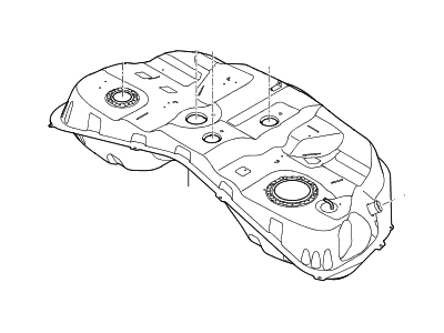 2019 Hyundai Genesis G80 Fuel Tank - 31150-B1510