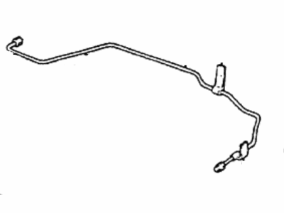 1986 Hyundai Excel A/C Hose - 97761-21000