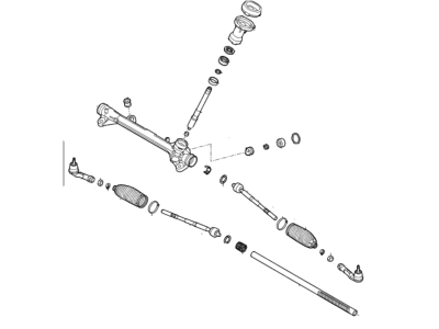 Hyundai Ioniq Rack And Pinion - 56500-G7500