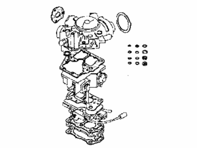 Hyundai Carburetor Gasket Kit - 32176-24C00