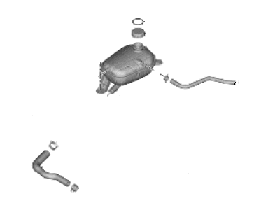 2023 Hyundai Sonata Coolant Reservoir - 25430-L1500