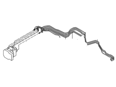 Hyundai 58722-2C600 Tube-Master Cylinder To Hydraulic Module