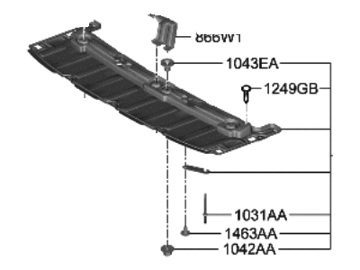 Hyundai 866A1-KL000