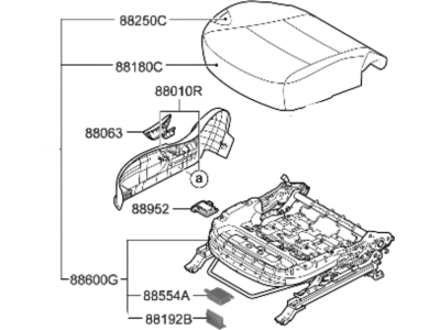 Hyundai 88108-B8000-R4X