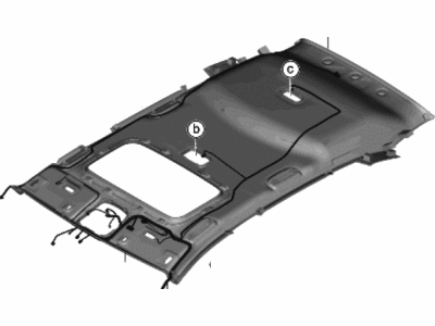 Hyundai 91800-CW090 WIRING ASSY-ROOF