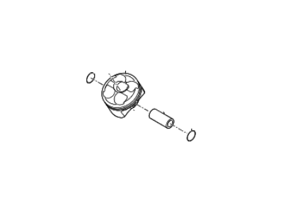 2022 Hyundai Genesis G90 Piston - 23041-3LTD0