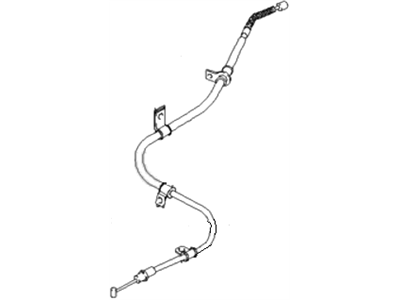 Hyundai 59770-2D310 Cable Assembly-Parking Brake,RH