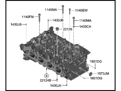 2023 Hyundai Elantra Cylinder Head - 208L5-2JK00