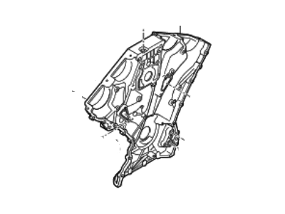 2008 Hyundai Genesis Coupe Timing Cover - 21351-3C750