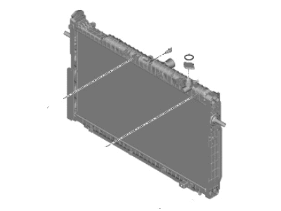 Hyundai Nexo Radiator - 25310-M5000