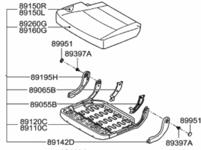 Hyundai 89200-B8510-R2X