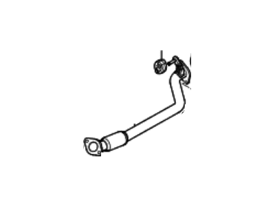 2008 Hyundai Genesis Exhaust Pipe - 28610-3M100