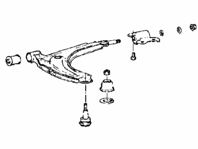 1998 Hyundai Elantra Control Arm - 54500-29500