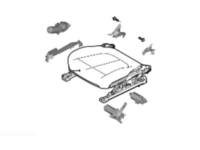 Hyundai 88200-GI331-NFC CUSHION ASSY-FR SEAT,RH