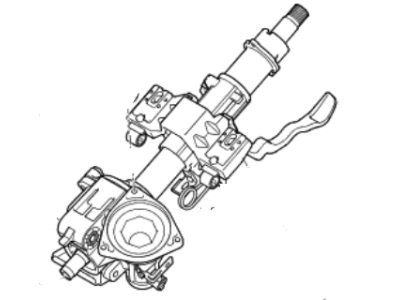 Hyundai Ioniq Steering Column - 56390-F2501