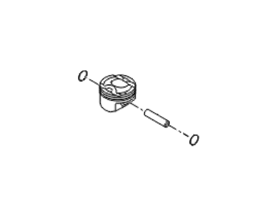 Hyundai 23041-2BAC0 Piston & Pin & Snap Ring Assembly