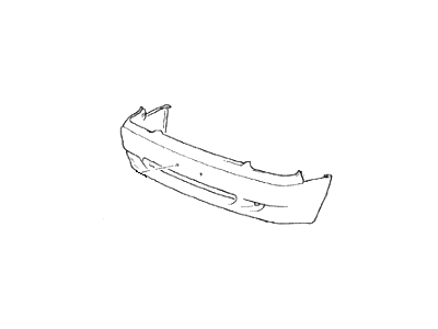Hyundai 86510-22200 Front Bumper Cover Assembly