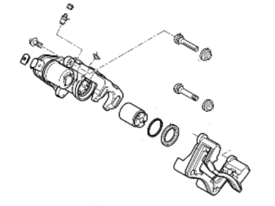 Hyundai Ioniq Brake Caliper Bracket - 58210-G7300