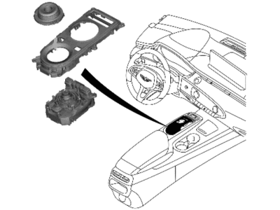 Hyundai Genesis Electrified GV70 Automatic Transmission Shift Levers - 467W0-DS200