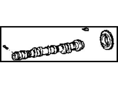 1997 Hyundai Elantra Camshaft - 24100-23202