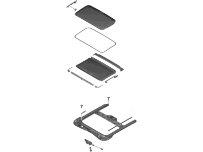 2022 Hyundai Tucson Sunroof - 81600-CW001-MMH