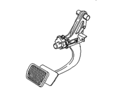 2008 Hyundai Entourage Brake Pedal - 32810-4D650