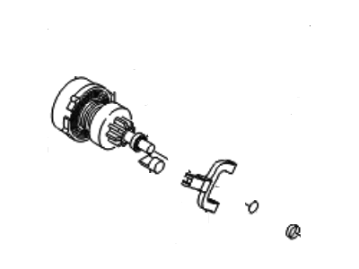 Hyundai Starter Drive Gear - 36140-3F100