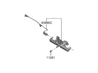 Hyundai 81130-IB000 LATCH ASSY-HOOD