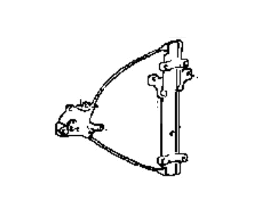 1995 Hyundai Sonata Window Regulator - 82403-34011