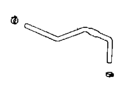 Hyundai Accent Brake Booster Vacuum Hose - 59130-22071