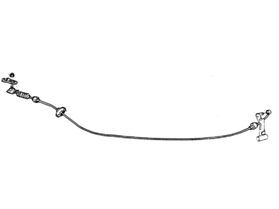 1995 Hyundai Accent Shift Cable - 43760-22700